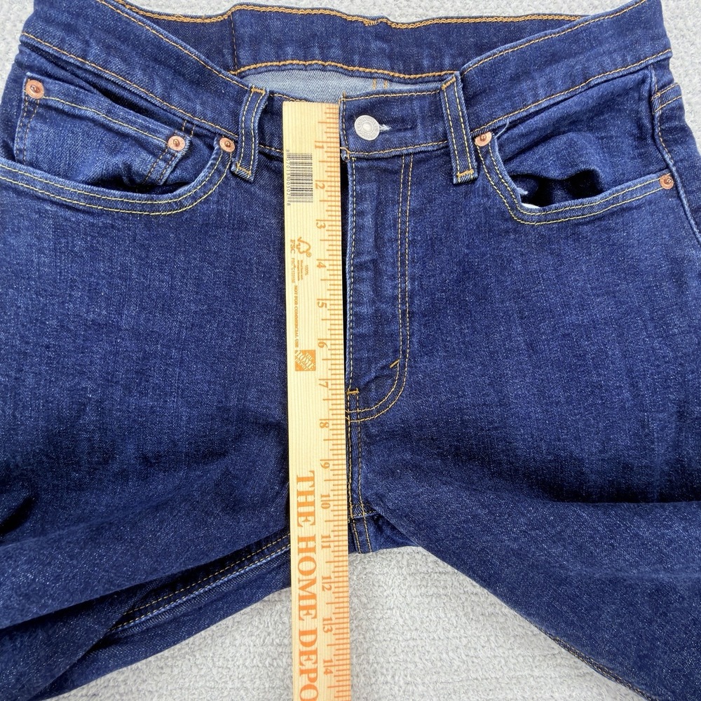 Levis 531 Jeans Men's 34x34 Blue Athletic Slim Stretch Denim Dark Wash Mid Rise - Picture 11 of 12